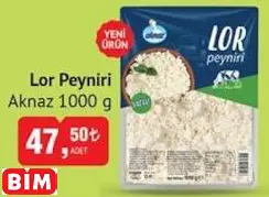 AKNAZ LOR PEYNİRİ AKNAZ LOR PEYNİRİ